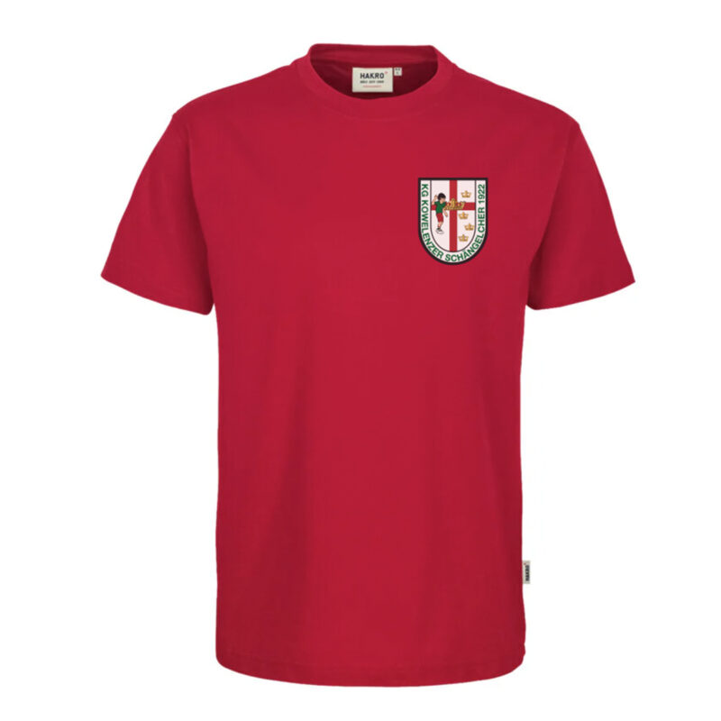 Men T-Shirt Hakro 218 Mikralinar&reg; bestickt mit KKG Kowelenzer Sch&auml;ngelcher